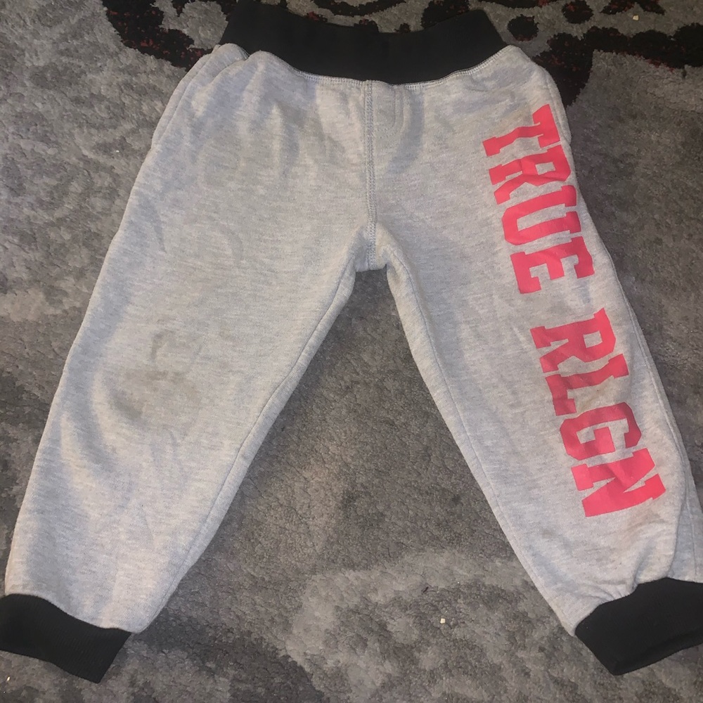 True religion toddler sweats